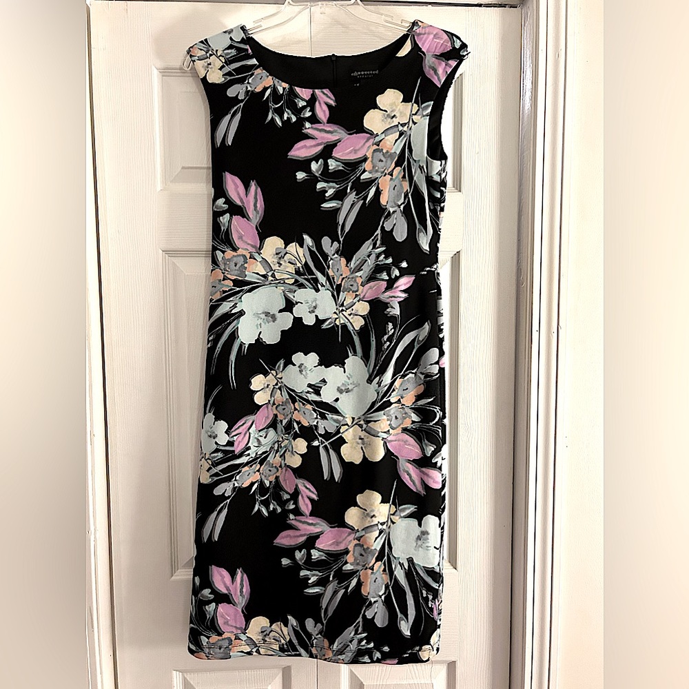 Connected Floral Midi Dress